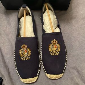 Brand new Polo Ralph Lauren Men's Barron Crest Slipper